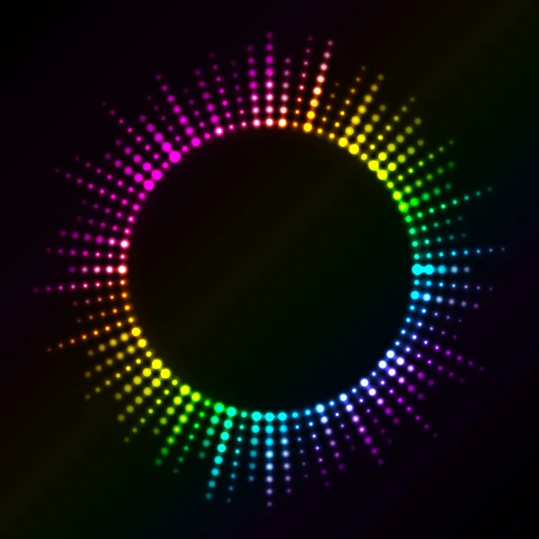 Vector colorful lights — Stock Vector