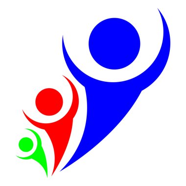 Aile vektör simgesi