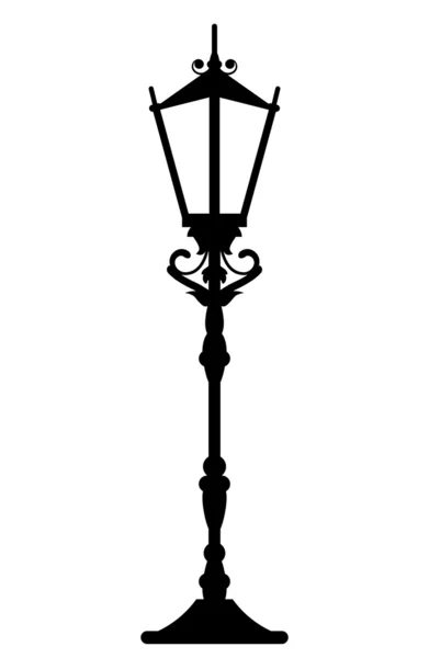 ヴィンテージ街灯のベクトル イラスト — ストックベクタ