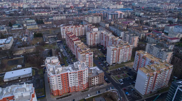 New Multi Storey Apartment Buildings Ukraine City — Stock Photo, Image