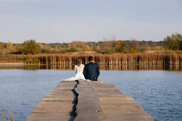 Hochzeit Brautpaar Stockfoto