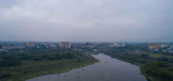 Arieal View Lutsk City Ukraine — Stock Photo, Image