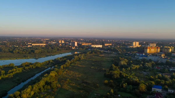 Arieal View Lutsk City Ukraine — Stock Photo, Image