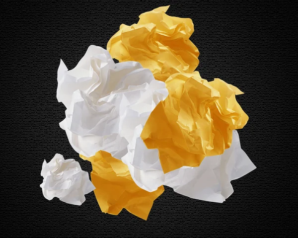 Crumpled papers — Stock Photo, Image