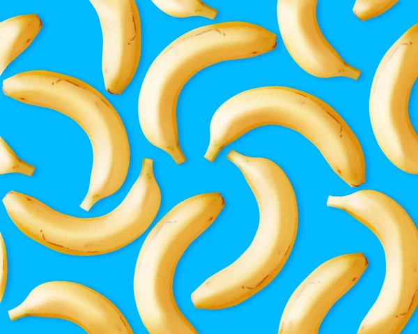 Sömlös färska bananer — Stockfoto