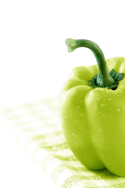 Green sweet pepper — Stock Photo, Image