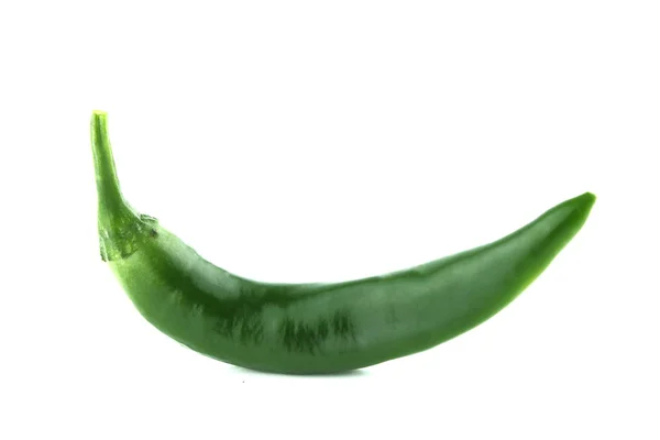 Zelená hot chili — Stock fotografie