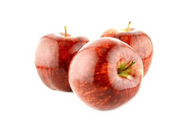 Frischer roter Apfel — Stockfoto