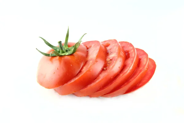 Frische Tomatenscheiben — Stockfoto