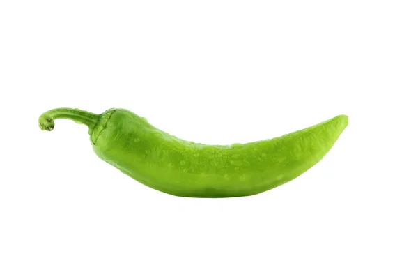 Zelená hot chili — Stock fotografie
