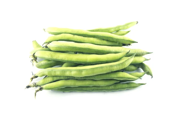 Broad bean pods — Stock Photo, Image