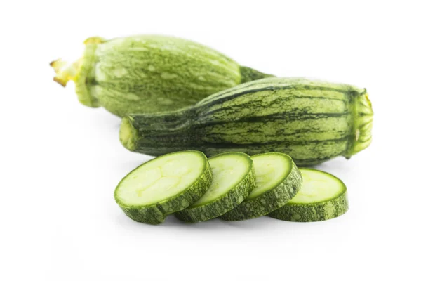 Fresh zucchini fruits — Stock Photo, Image