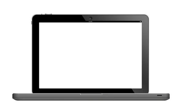 Portátil con pantalla en blanco — Foto de Stock