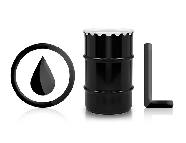 Petroleum Barrel — Stock Photo, Image