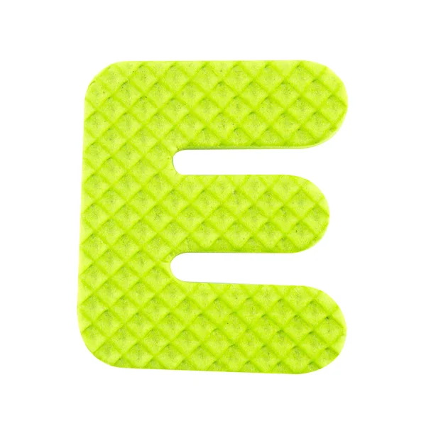 E letter — Stock Photo, Image