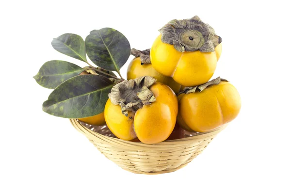 Frutas de caqui — Fotografia de Stock