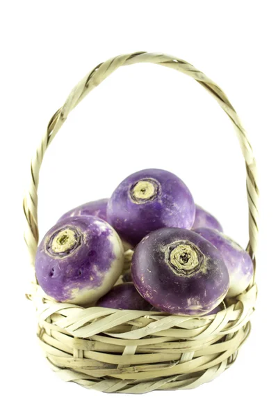 Purple headed turnips — Stock Photo, Image