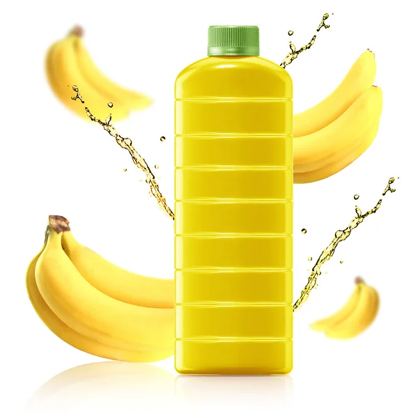 Bananer saft — Stockfoto