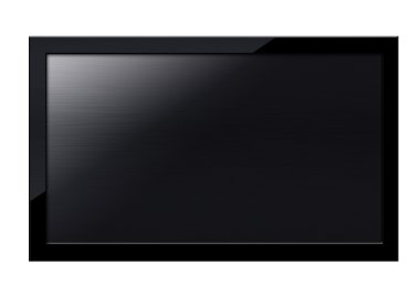 LCD tv ekranında