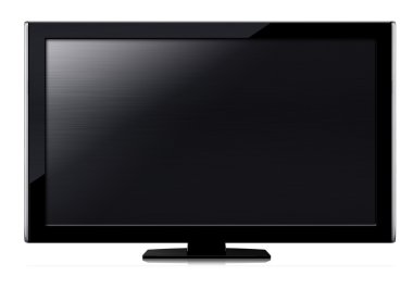 LCD tv ekranında