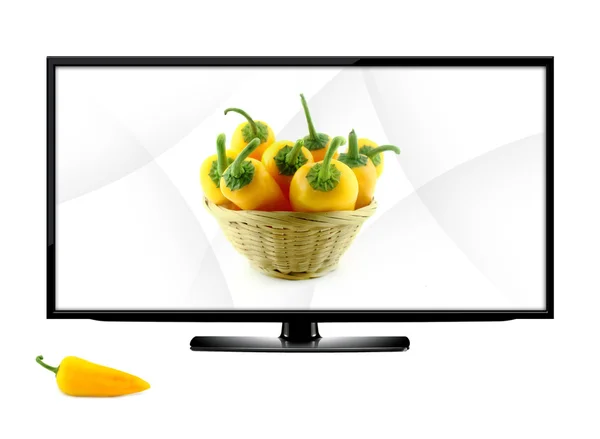 Schermo TV LCD — Foto Stock
