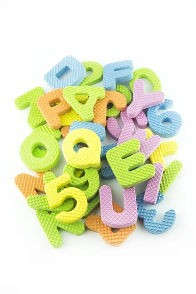 Colorful alphabet letters — Stock Photo, Image