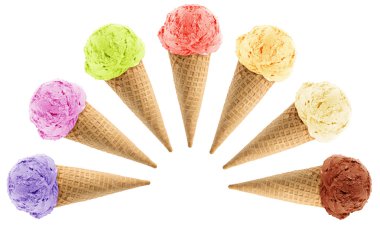 Ice Cream cones clipart