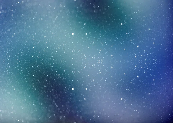 Фантастическая туманность в глубоком космосе со звездами — стоковое фото