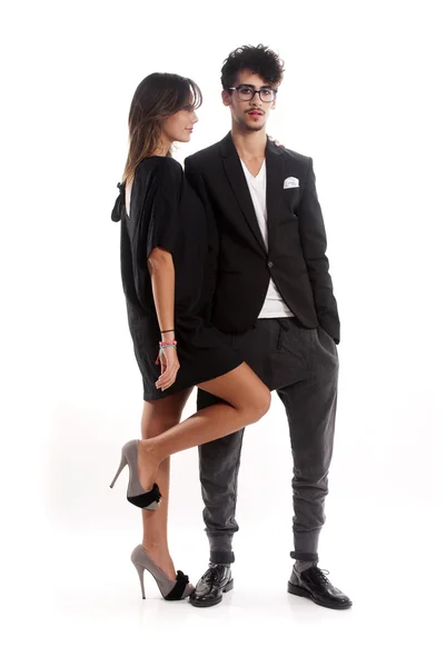 Fashion couple — Stock Photo, Image