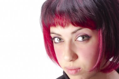 Kızıl saçlı portre