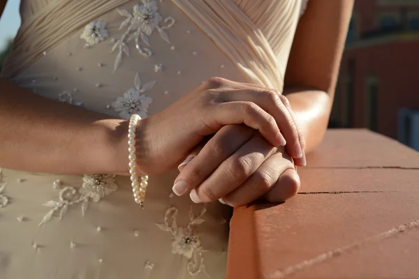 Bride details — Stock Photo, Image