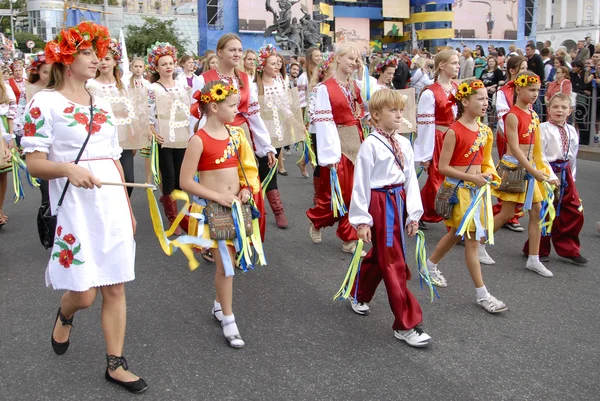 KIEV, UKRAINE - 24 AOÛT 2013 - Jour de l'indépendance — Photo