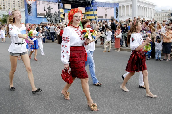 Kiev, Oekraïne - 24 augustus 2013 - indipendence dag — Stockfoto