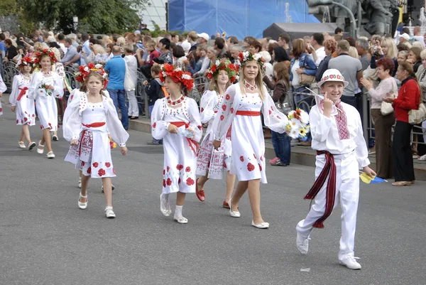 Київ, Україна - 24 серпня 2013 - indipendence день — стокове фото