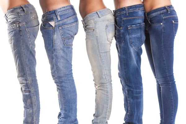 Groupe de jeans — Photo