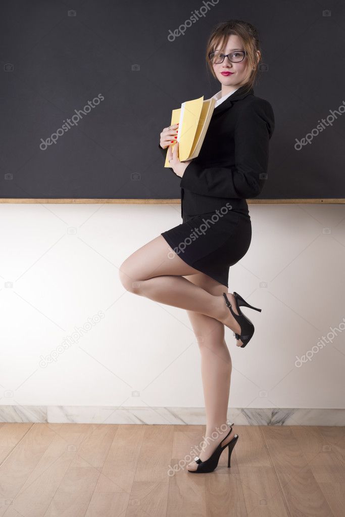 Portrait Of An Attractive Teacher