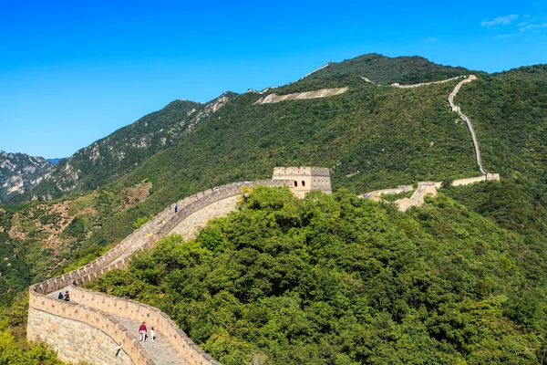 Große Mauer aus Porzellan — Stockfoto