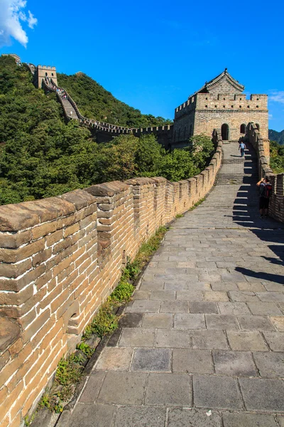 Torre sul grande muro della Cina — Foto Stock