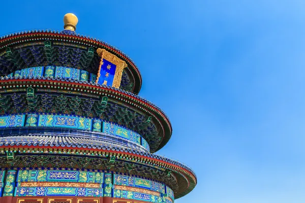 Temple of Heaven with blue sky — Stock Photo, Image