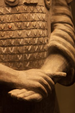 Terracotta warrior eller, Çin