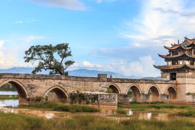Güney Çin'de antik Köprüsü