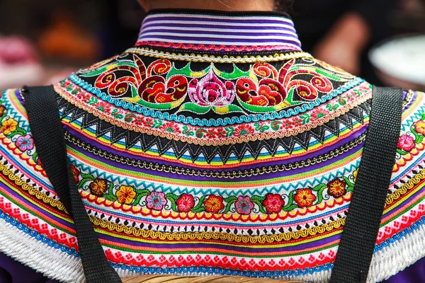 Traditionella kinesiska handgjorda textilier — Stockfoto