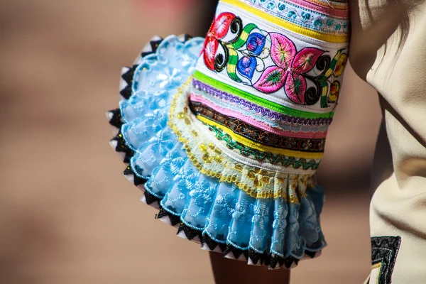 Têxtil artesanal chinês tradicional — Fotografia de Stock