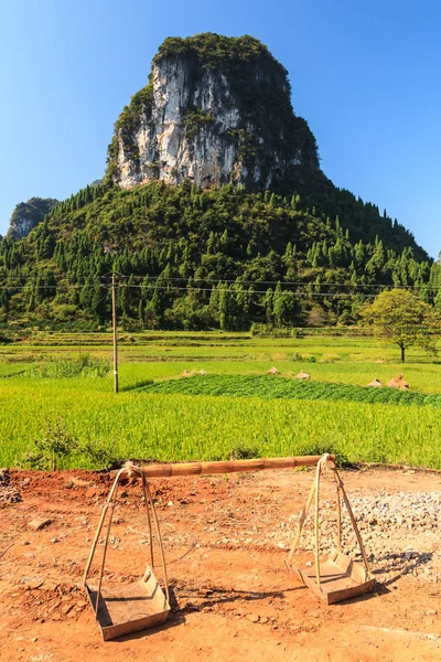 Arbeta redskap för jordbrukare i södra Kina — Stockfoto