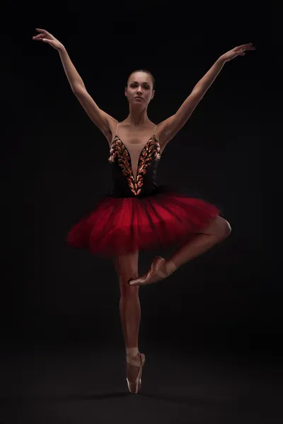 Hermosa bailarina de ballet —  Fotos de Stock