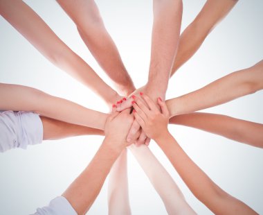 ekip çalışması eller ring