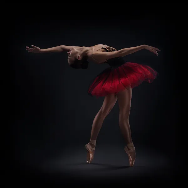 Vrouw balletdanser — Stok fotoğraf