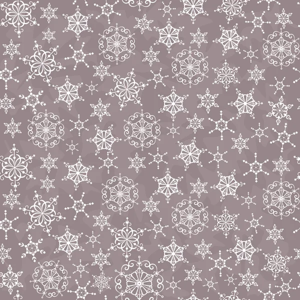 Christmas seamless pattern with snowflakes — Stock Photo, Image