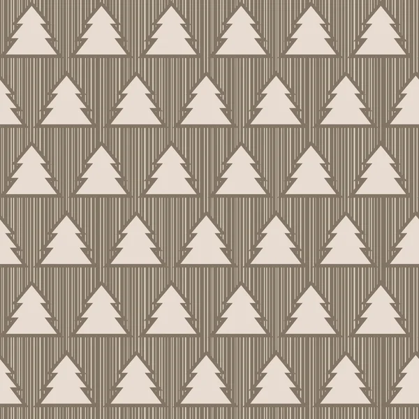 Seamless pattern with christmas trees — Stock Photo, Image