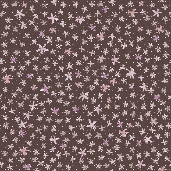Nahtloses Muster aus kleinen Blumen — Stockfoto